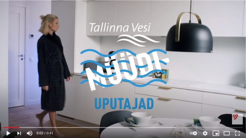 turundusagentuur Louder loodud Tallinna Vee reklaamikampaania